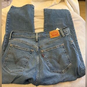 Levi’s Ribcage straight ankle jeans size 31